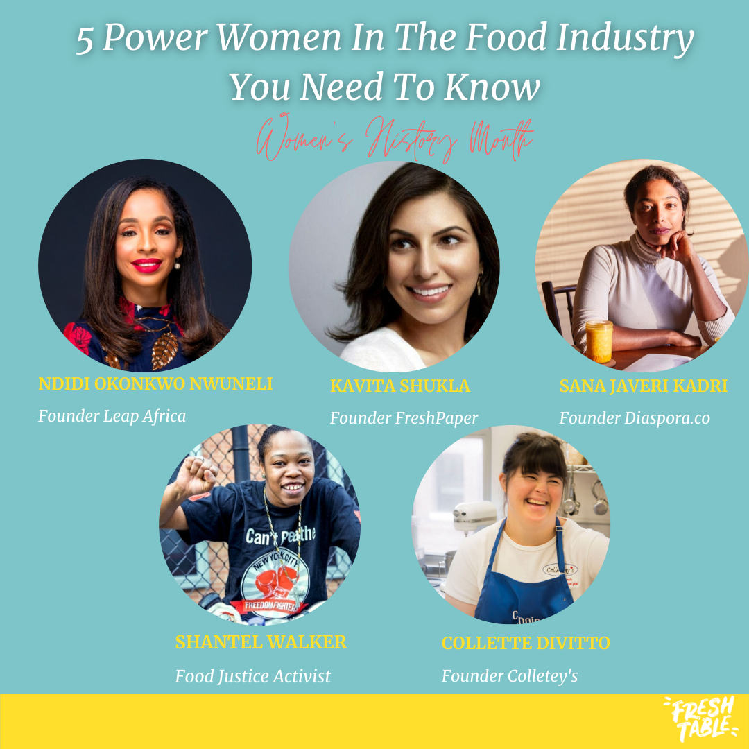 5 powervrouwen in de voedingsindustrie die je moet kennen